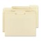 Smead 1/3-Cut Tabs Assorted Letter Size 0.75 in. Expansion File Folders - Manila (24/Pack)